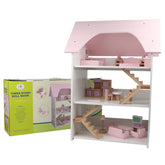 Wooden Three Storey Villa MSN19004 - Colorland Toys